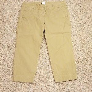 Land's End Khaki capris, size 12